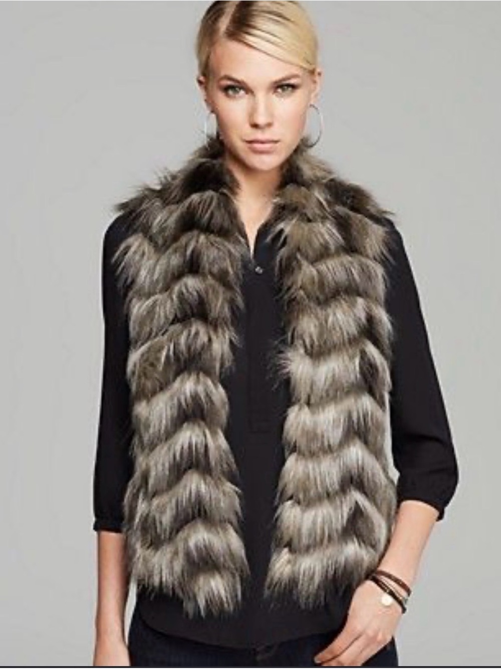 Guess Faux Fur Vest